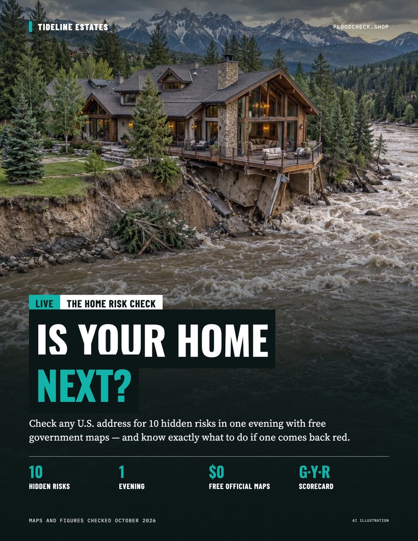 Cover of Is Your Home Next?, The Home Risk Check